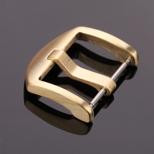 Correa de reloj de metal broche pulsera pasador hebilla latón macizo cobre correa abrazadera herramientas - Imagen 6 de 18