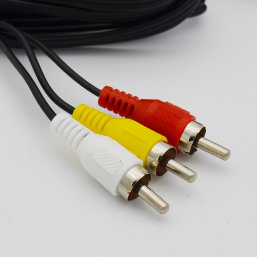 Cable estéreo de audio video RCA AV TV de 6 ft para Playstation PS1 PS2 PS3 A/V - Imagen 11 de 12