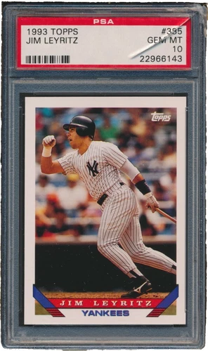 Jim Leyritz Trading Cards