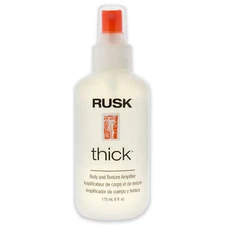 Thick Body and Texture Amplifier by Rusk for Unisex - 6 oz Hair Spray
