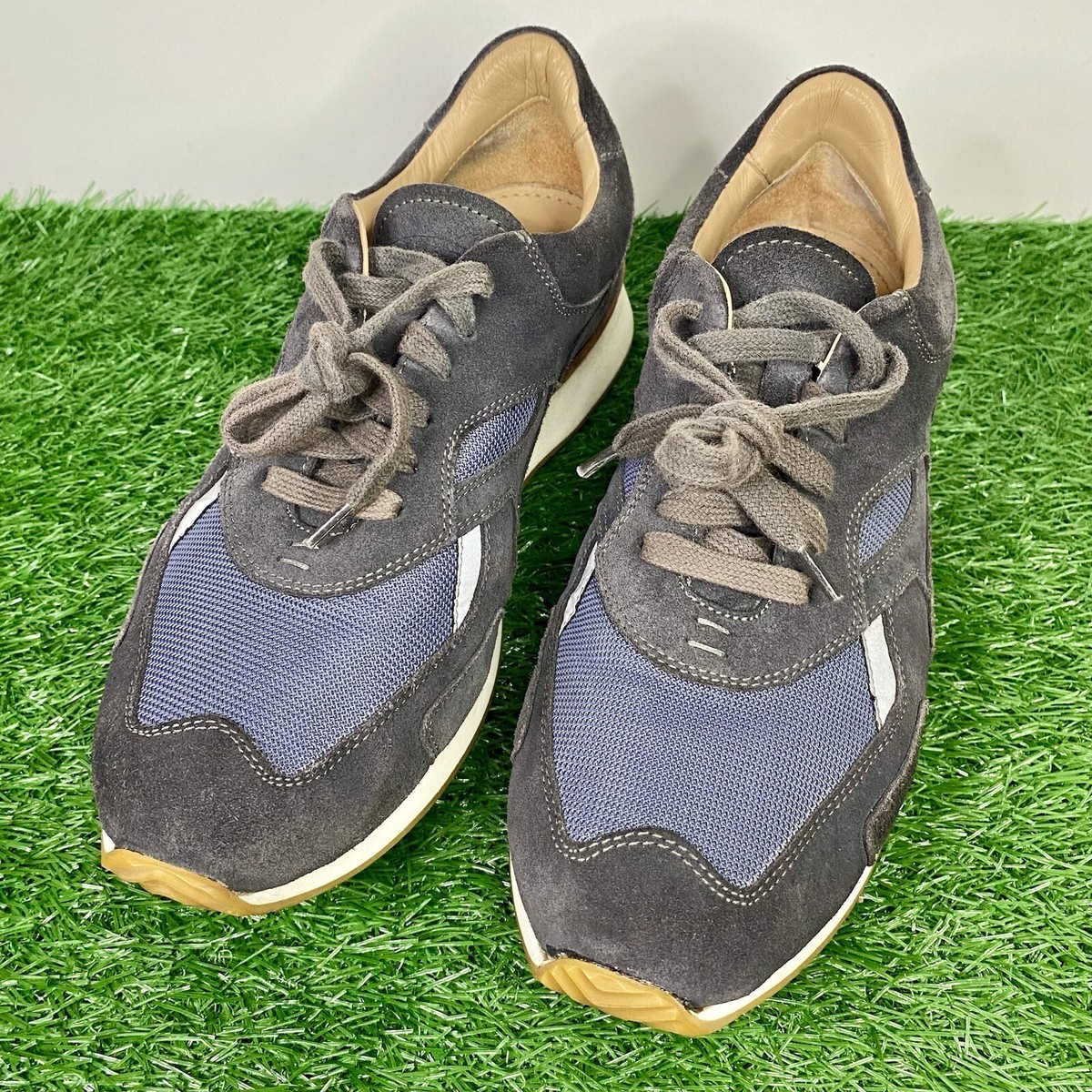 Greats Pronto Gray Suede Sneaker Made in Italy Running shoe  display picture 3
