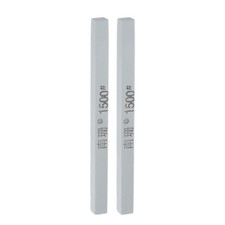 2pcs Sharpening Stones 1500 Grit 150mm Green Silicon Carbide Polishing Whetstone