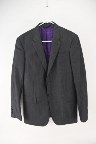 Paul Smith Mens Gray Two-Piece Wool Suit Blazer Size 38 Pants Size 32x31 Italy - Picture 2 of 8