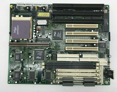 SHUTTLE HOT-557 VER:1.32 ISA-mit Intel Pentium 120MHz-2xEDO Ram 8M-Sockel 7#M846