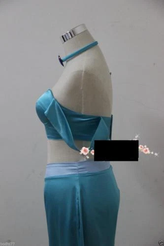 Lamp of Aladdin Jasmine Princess Dress Made Cosplay Costume - Image 2 of 4