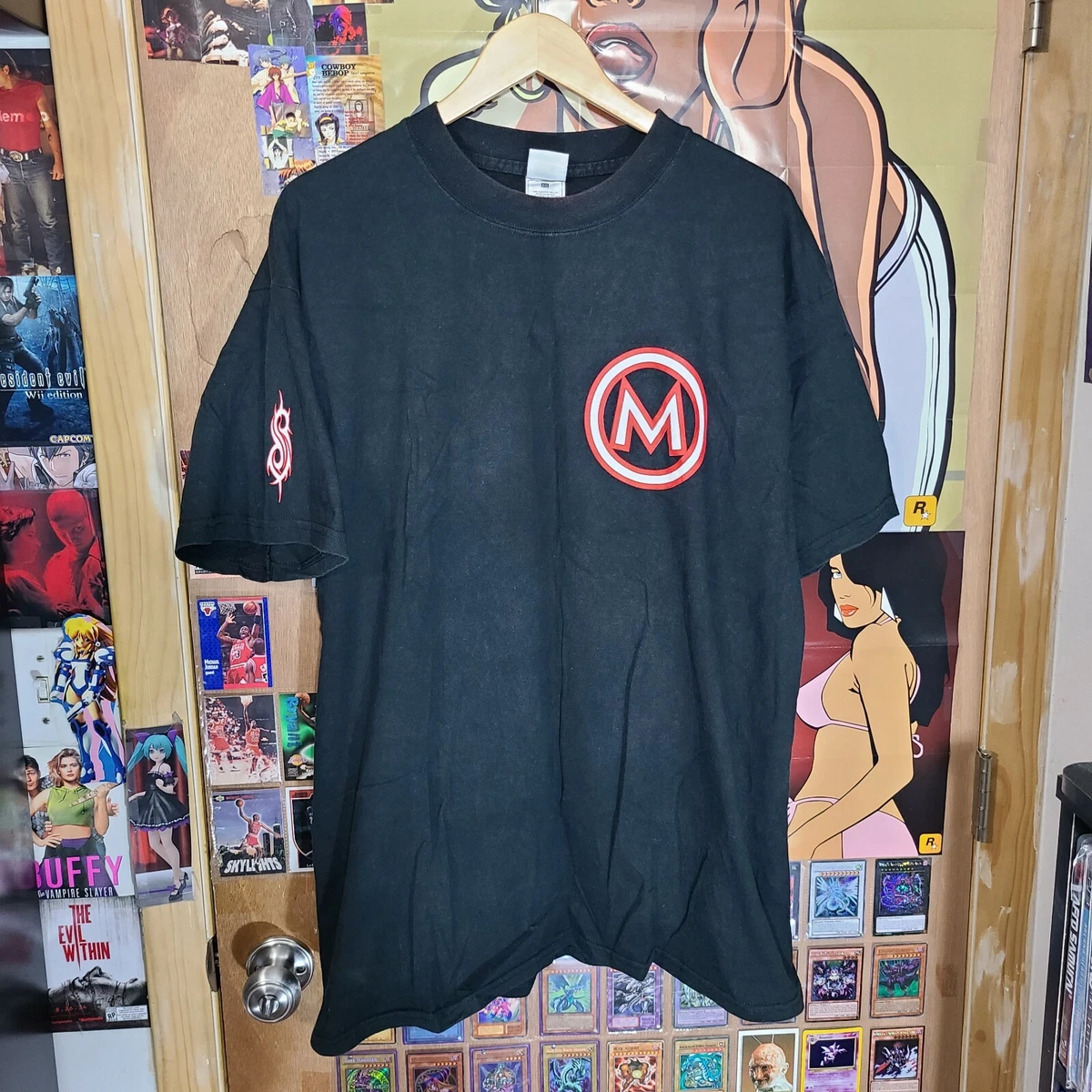 VTG Slipknot Maggot Corps Album Concert Band Tour T-Shirt sz XL