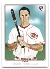 Drew Stubbs 2010 Topps 206 Baseball #179 Cincinnati Reds Rookie RC