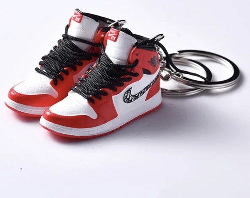 llavero Zapatos Mini Jordan / Air Force / AJ Sneaker Trainer Llaveros - Llaveros