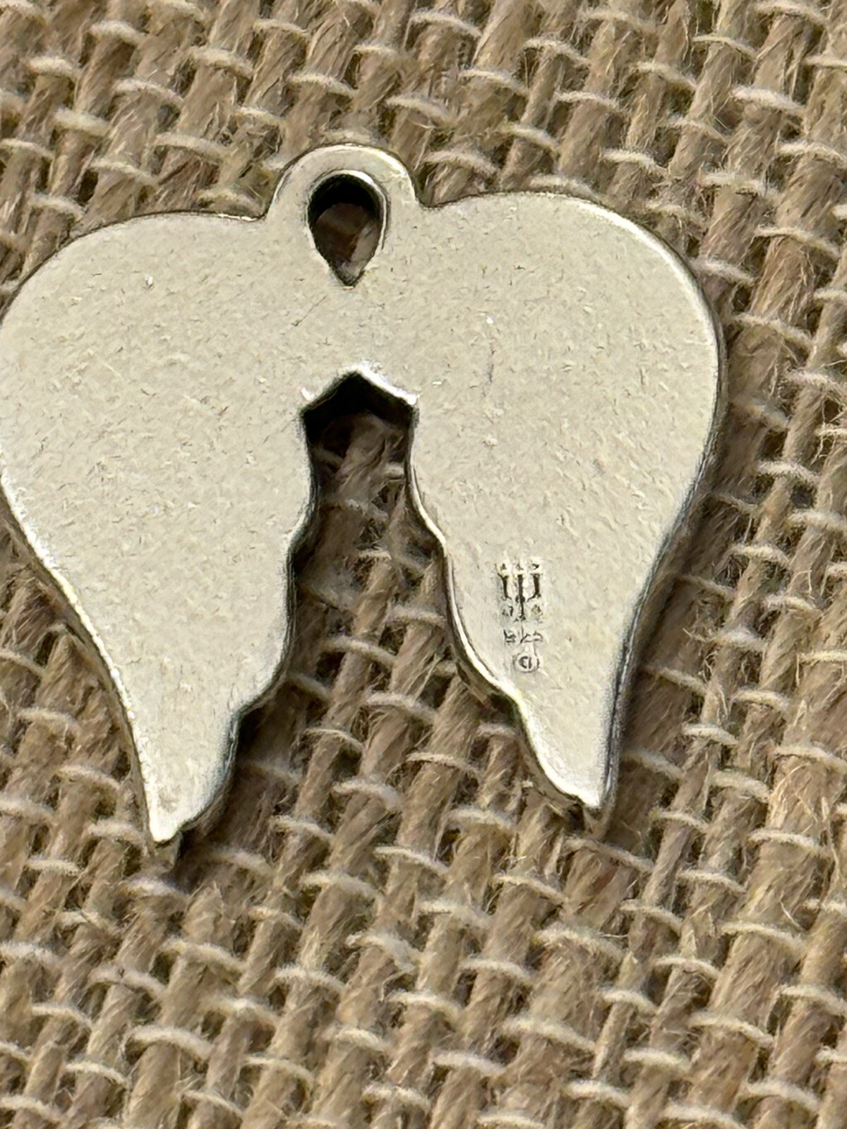 JAMES AVERY Sterling Silver ANGEL WINGS Charm M18 Gem