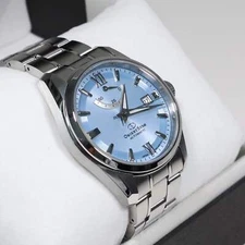 Orient Star Automatic Blue Dial Stainless Steel Mens Watch RE-AU0109L