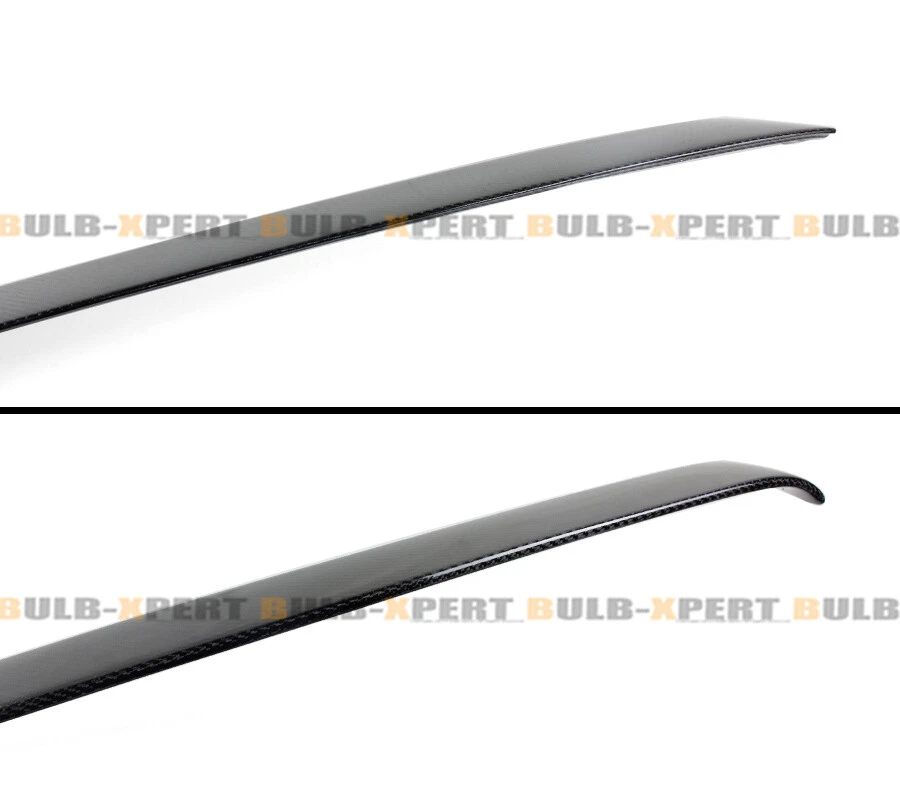 FOR 2018-21 LEXUS LS500 LS500H VIP STYLE CARBON FIBER ROOF + TRUNK SPOILER COMBO - Image 4 of 4