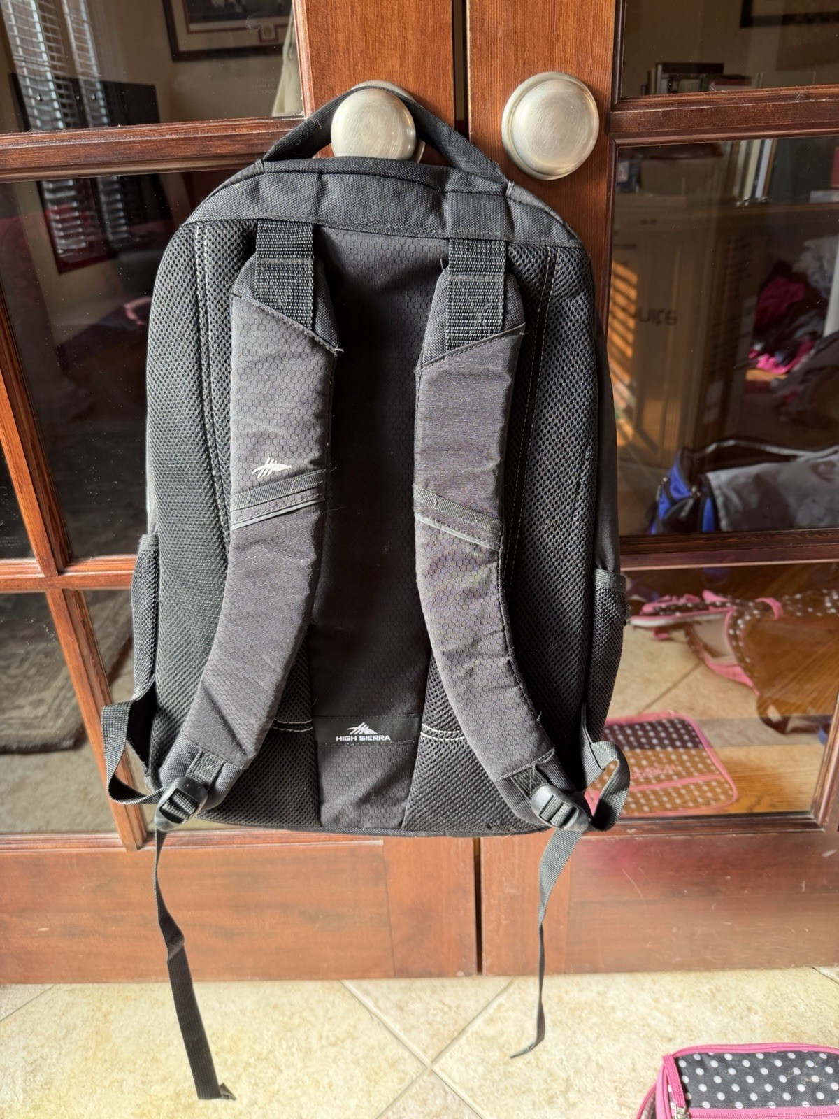 Black Multi Pocket Backpack Nebraska Cornhuskers - image 2