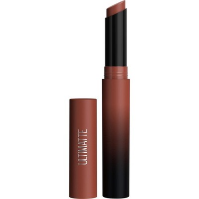 Maybelline Color Sensational Ultimatte Slim Lipstick More Truffle Cocoa Brown