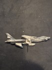 Airplane Lapel Pinback Button Metal Aircraft Small Vintage — photo 2