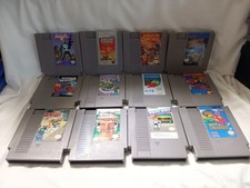 NES GAME LOT  12 GAMES  