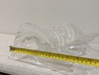 Mikasa Belle Epoque Vintage Crystal Bowl Serving Dish Swirl Wave Centerpiece — photo 7