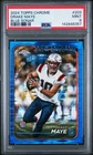 2024 TOPPS CHROME BLUE SONAR #203 DRAKE MAYE 34/150 PSA 9