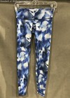 Lululemon Women's Blue White Watercolor Abstract High Rise Leggings Sz 4 — photo 1