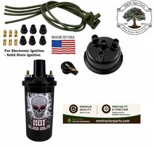 Electronic Ignition Tune up Kit 12V Hot Coil for John Deere Tractor - 3 Cyl