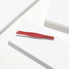 Tweezerman Slant Tip Tweezerette - Signature Red | 1110-CP