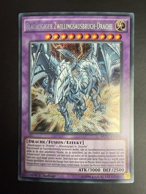 Yu-Gi-Oh! Blauäugiger Zwillingsausbruch-Drache MP17-DE056 1. Auflage Deutsch