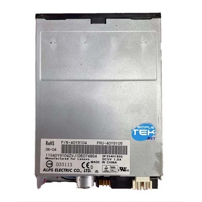 Alps Elektrischer Floppy-Disk-Lesegerät FDD Schwarz Intern 3,5'' IDE EIDE