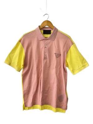 PRADA Polo Shirts pink XL Used | eBay