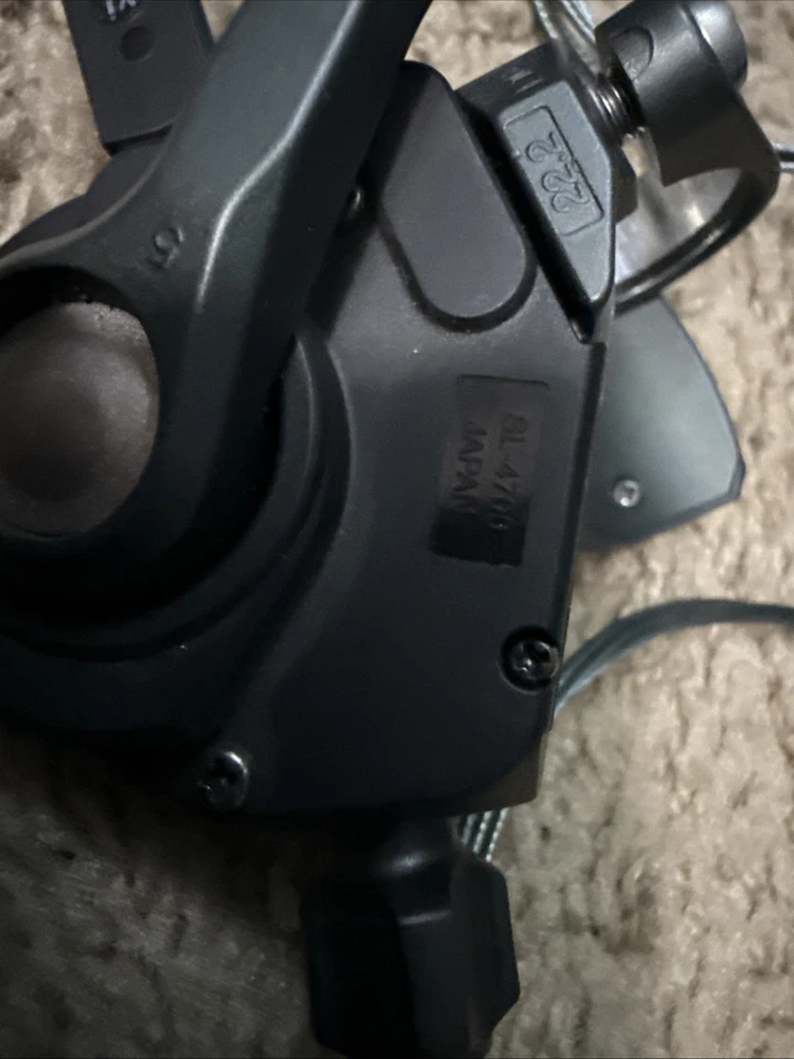 Shimano Tiagra 4700 Rapidfire Plus Shifters 2 x 10 Speed Road Flat Bar Black - Image 3 of 4