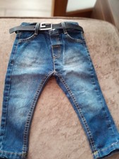 Toddlers jeans with belt 9-12 mth