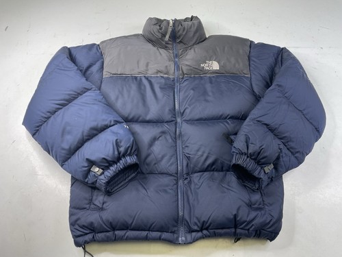 Vintage The North Face Nuptse Jacket Puffer 700 Down Navy Size Large