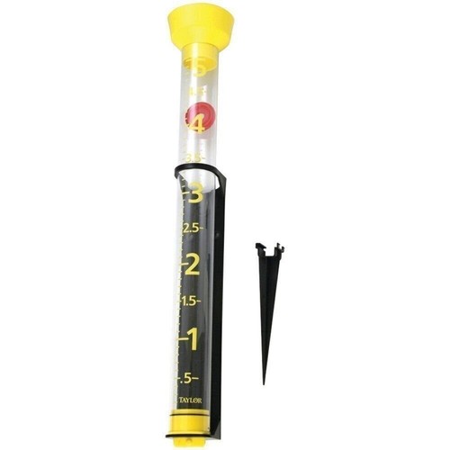 Taylor Jumbo Jr. 20" Easy-Read Rain Gauge with Ground Stake & Mounting Bracket - 第 1/1 張圖片