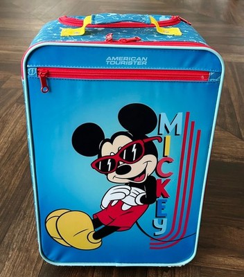 American Tourister Disney Soft Side Mickey Mouse Carry-On Luggage Suitcase 18''