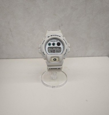 Casio G-SHOCK DW-6900 A Bathing Ape BAPE Collaboration White Japan