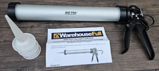AWF Pro Sausage Caulk Gun, Convertible - 20 oz  3 Tips (HAS A SMALL DENT) R2