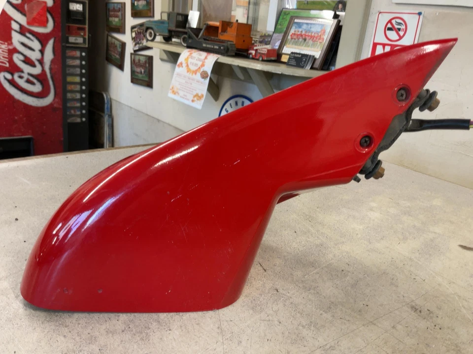 Door Mirror PONTIAC FIREBIRD Right 93 94 95 96 97 98 99 RH POWER RED TRANS AM - Image 3 of 4