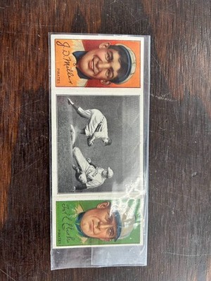 1912 T202 #105 Speaker Almost Caught - Clarke (HOF) & Miller - Pirates - ExMt