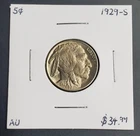 1929-S US Buffalo Nickel - AU