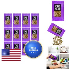 Oh Nuts Pumpkin Seeds Roasted Salted - 12 Individual Packs 1.5 oz Each
