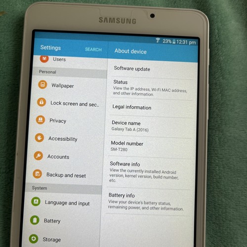 Galaxy Tab A - Picture 3 of 5