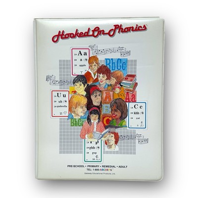 Vintage Hooked on Phonics Math 1992 Incomplete Preschool Primary Remedial Adult