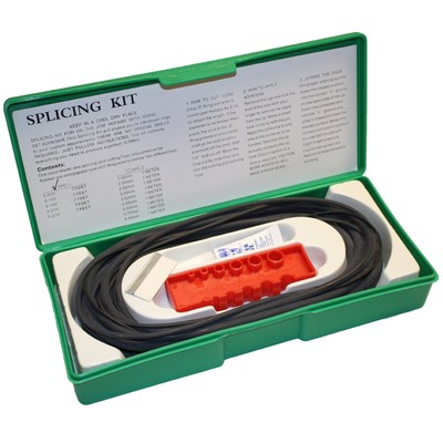Black Neoprene O Ring Splicing Kit 70A Durometer 5 Cord Sizes 35 Feet Total