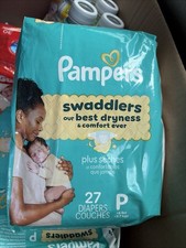 Pampers Swaddles Baby Comfort D Diapers Premie Size Up To 6 Lbs 27 In Pack