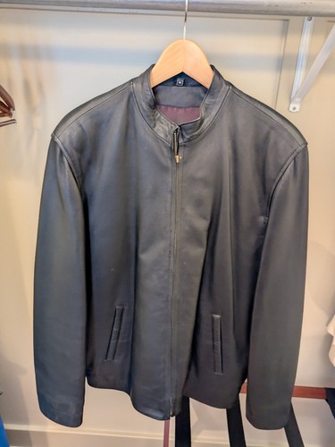 Versace Leather Jacket (medium) NWOT - Bild 4 von 5
