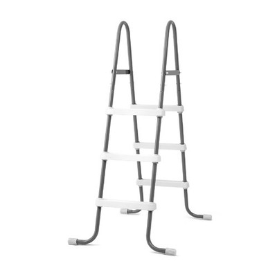 Intex Above Ground Steel Frame Swimming Pool Ladder for 42-in. Wall 42'', Gray