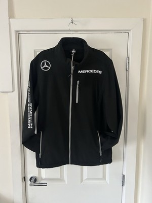 Mercedes Roly AMG Petronas F1 Softshelljacke Herren - Schwarz Gr. Large Brandneu
