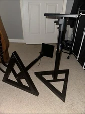 GearLux Studio Monitor Stands Pair Adjustable Height
