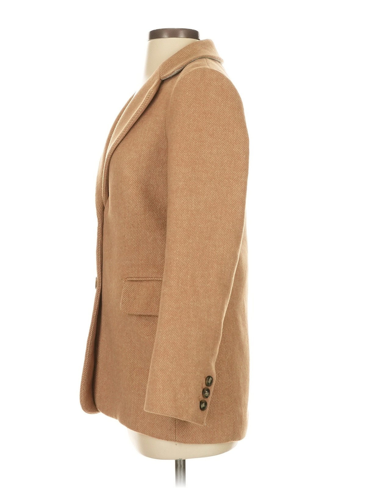 H&M Women Brown Coat 0 thumbnail 4