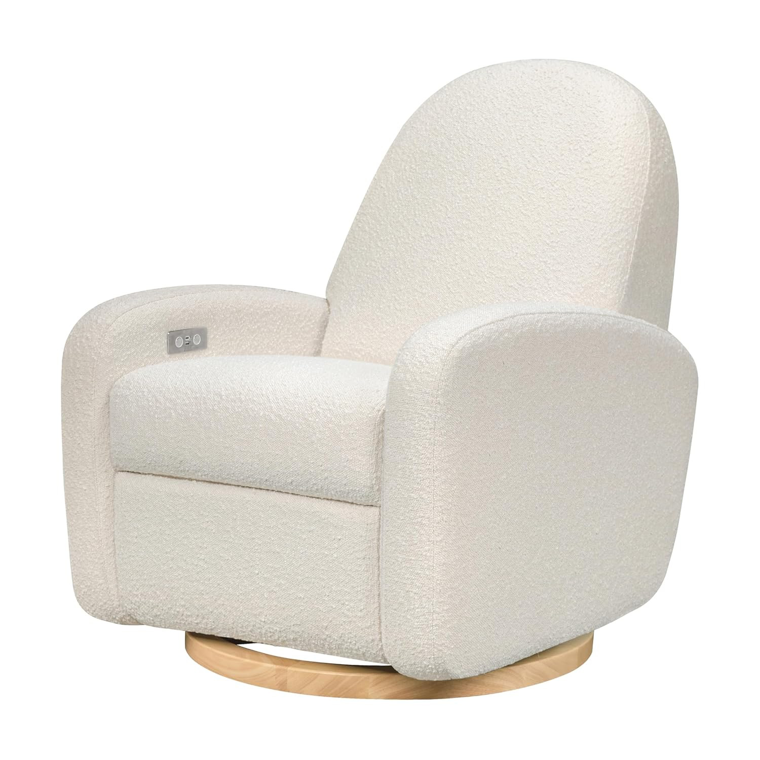 Babyletto Nami Electronic Power Recliner and Swivel Glider with USB Port in Ivor