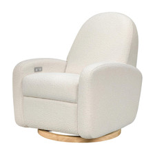 Babyletto Nami Electronic Power Recliner and Swivel Glider with USB Port in Ivor