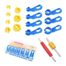 16PCS Fuel Line Disconnect Tool Set,Quick Hose Removal Tool for Removing Air 